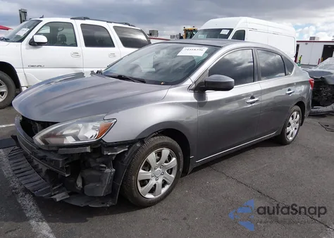 2017 Nissan Sentra Sv z USA, uszkodzony, nr VIN 3N1AB7AP7HY335800